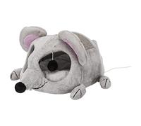Trixie Abri douillet pour chat Lukas Gris/Taupe 35 × 33 × 65 cm
