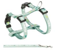 TRIXIE - Harnais Junior pour Chiot avec Laisse. Dimensions : 23-34 cm/8 mm. Couleur : Vert. - TR-15345, Petit/Moyen, Menthe
