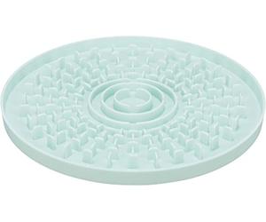 TRIXIE Junior Schleckplatte - Tapis d'alimentation pour Jeunes Chiens - Contre Les gloutons - Lavable au Lave-Vaisselle - Peut être congelé pour des collations rafraîchissantes - ø 21 cm