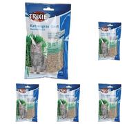 TRIXIE Katzengras Nachfüller, 1er Pack (1 x 100 grammes) (Lot de 5)