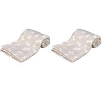 TRIXIE Kenny Blanket for Dog, 150 x 100 cm, Beige (Lot de 2)