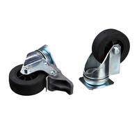 TRIXIE Kit de quatre roues pour Skudo Caisses de transport Argent 39740