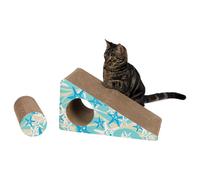 Trixie Kratzrampe Chats Avec Catnip 44x23x21 CM, Jouet Et Kratzrolle