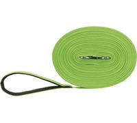 Trixie Laisse à Pister Sangle Plate 15 m / 20 mm Vert