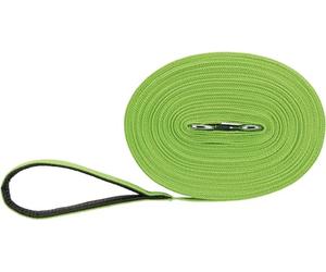 Trixie Laisse à Pister Sangle Plate 15 m / 20 mm Vert