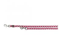 Trixie Laisse d'extension Cavo Reflect - Fuchsia - 18mm / 2m