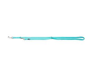 TRIXIE Laisse double Premium 2 m / 20 mm Océan