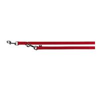 Trixie Laisse double réglable pour chien Rouge Taille L/XL