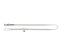 Trixie Laisse pour chien CityStyle 1971016 – en PVC antidérapante, étanche 1,20 m/13 mm Gris clair