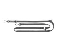 Trixie Laisse pour chien CityStyle – PVC, réglable en 3 positions, 2,00 m/20 mm – Noir L-XL