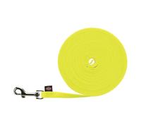 Trixie Laisse à pister Easy Life 10 m / 17 mm Jaune fluo