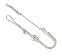 Trixie Soft Rope Extension Round Woven Leash, S-XL : 2.00 m/ 10 mm, sage/mint