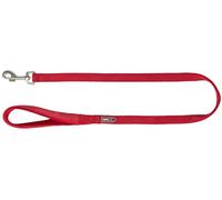 TRIXIE Laisse Premium pour chien - Rouge - Taille moyenne, 1,00 m/20 mm