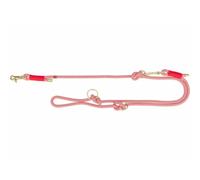 TRIXIE Laisse V Soft Rope pour chien - Rouge - Taille moyenne, 2 m/10 mm