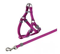 Trixie Lanière pour Chats Nylon Avec Laisse 1,20m Infiniment Réglable 26-37cm