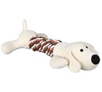 Trixie Lapin Peluche pour Chien - Jouet Robuste - avec couineur - 38 cm