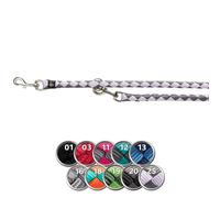 Trixie Leash CAVO round extension - rouge Taille : S-M:2,00m/12mm