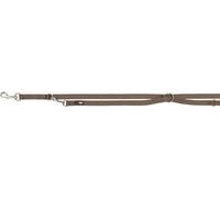 Trixie Leash PREMIUM extension double couche, XS : 2,00m/20 mm, noisette