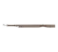 Trixie Leash PREMIUM Extension, M-L : 2,0m/ 20 mm, noisette