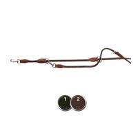 Trixie Leather Round Switch Leash ACTIVE SOFT L-XL 2,00m/13mm, - black