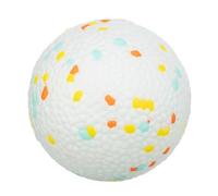 TRIXIE Light et Strong Bouncy Ball Jouet EPS pour Chien - Blanc - ø 6,5 cm