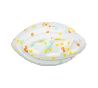 Trixie Light et Strong Rugby Jouet EPS pour Chien - Blanc - 12,5 cm | Jouet particulièrement léger et robuste pour rapporter - Pour stimuler l'activité physique - Coloré au quotidien