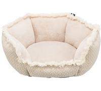 TRIXIE Lit Boho, Angulaire, 65 × 65 cm, Beige - 38213