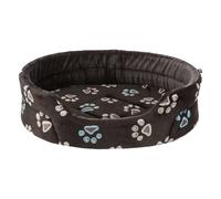 Trixie Lit ovale JIMMY gris avec pattes Taille : 85 x 75cm