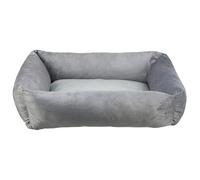 Trixie lit pour chien lionel recyclé gris angulaire 65x55 cm