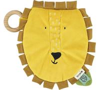 Trixie livre à toucher bébé Mr. Lion - livre interactif pour bébé jaune carton