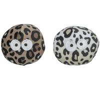 Trixie – Jouet pour chat – Balles en peluche 5,5 cm avec herbe à chat – Lot de 2