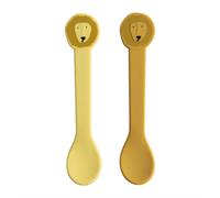 Trixie Lot de 2 cuillères Mr Lion Silicone 1er âge TU