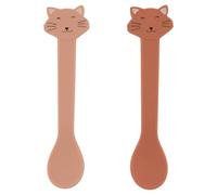 Trixie Cuillères Mrs. Cat en silicone – Lot de 2