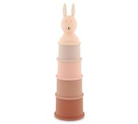 Trixie Lot de 5 gobelets empilables Mrs. Rabbit, Rose