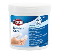 TRIXIE Lot de 50 Coussinets pour Soins dentaires 29393