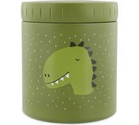 Trixie Lunchpot isolé 500 ml - Mr. Dino - Récipient isotherme en acier inoxydable Enfants vert