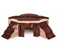 Trixie Maison d'angle Thordis – 21×7×19 cm – 2 rampes, toit surface de repos
