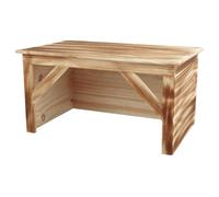 Trixie Maison en Bois Flammé pour Rongeurs 50x26x31 CM - Retraite &