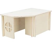 TRIXIE Maison Holm, système d'ass., Lapins/cochons d'Inde, 42 × 18 × 26 cm - 61240