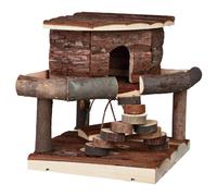 Trixie Maison pour Hamster Ida 19x20x19cm Avec Balançoire & Escaliers