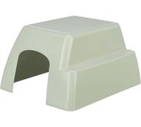 Trixie Maison pour Petits Animaux adaptée aux cochons d'Inde et aux Lapins Nains - 29 × 19 × 33 cm - Plastique recyclé - différentes Couleurs - sélection aléatoire - 61343
