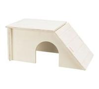 TRIXIE Maison pour Rongeurs 40x18x23 cm Bois Hamster Animaux de Compagnie Bois G