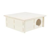 TRIXIE Maison pour rongeurs avec 4 compartiments 30x12x30 cm Bois