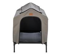TRIXIE Maison surélevée 2 en 1 pour Chien, lit de Camping Portable et Tente, lit surélevé et Ombre pour Chiens de Petite et Moyenne Taille