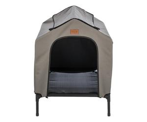TRIXIE Maison surélevée 2 en 1 pour Chien, lit de Camping Portable et Tente, lit surélevé et Ombre pour Chiens de Petite et Moyenne Taille