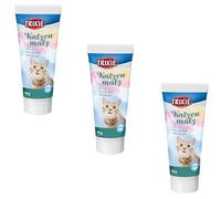 Trixie Malt pour chats | Pack de 3 | 3 x 240 g | Complément alimentaire pour chats | Pour soutenir la digestion et les poils avalés | Dans le tube pratique