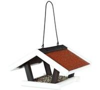 Trixie Natura Mangeoire à Oiseaux à Suspendre Noir/Blanc 30 x 18 x 28 cm