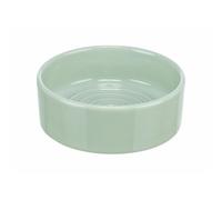 TRIXIE Mangeoire en céramique Viviana, 0,3 l/ø 12 cm, Sauge