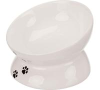 Trixie Mangeoire pour chats, céramique, blanc