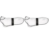 TRIXIE Manteau Imperméable Tarbes pour Chien en PVC M/L Trasparent 1 Unité (Lot de 2)